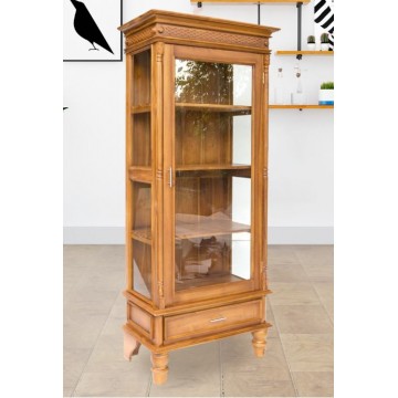 Display Cabinet DC1135 (Solid Teak Wood)